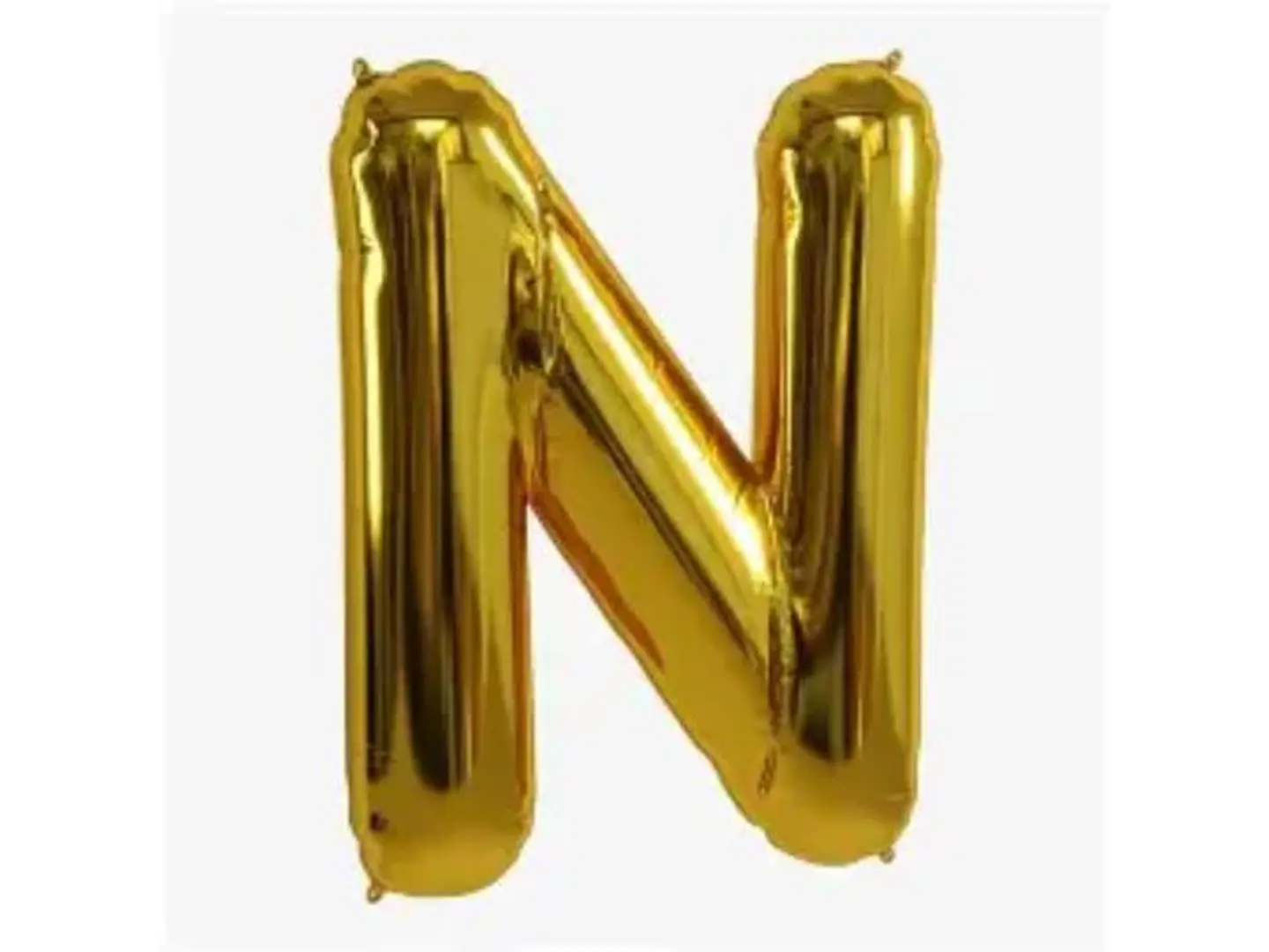 Gold Letter Balloon N