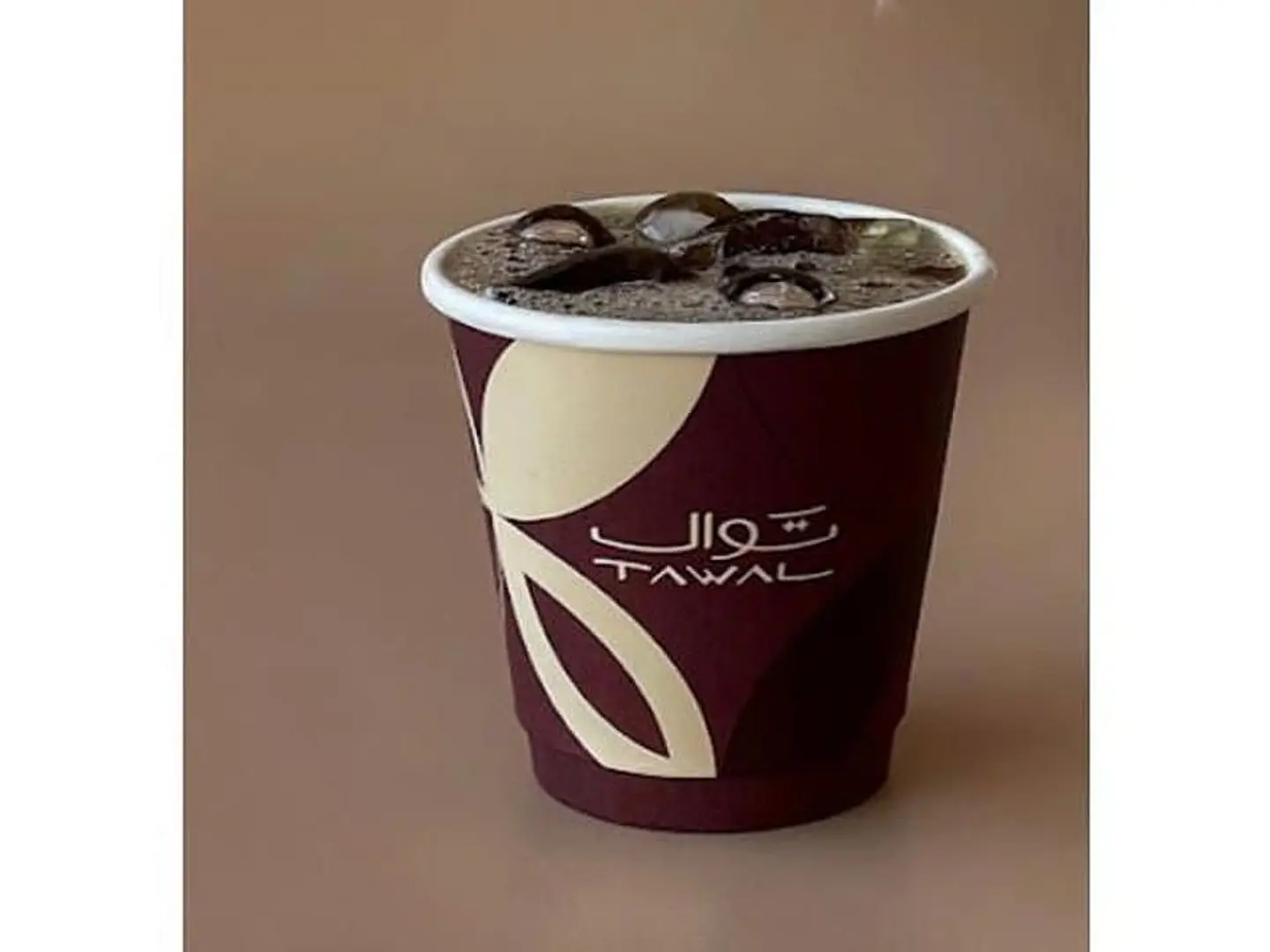 قهوة اليوم وسط بارد