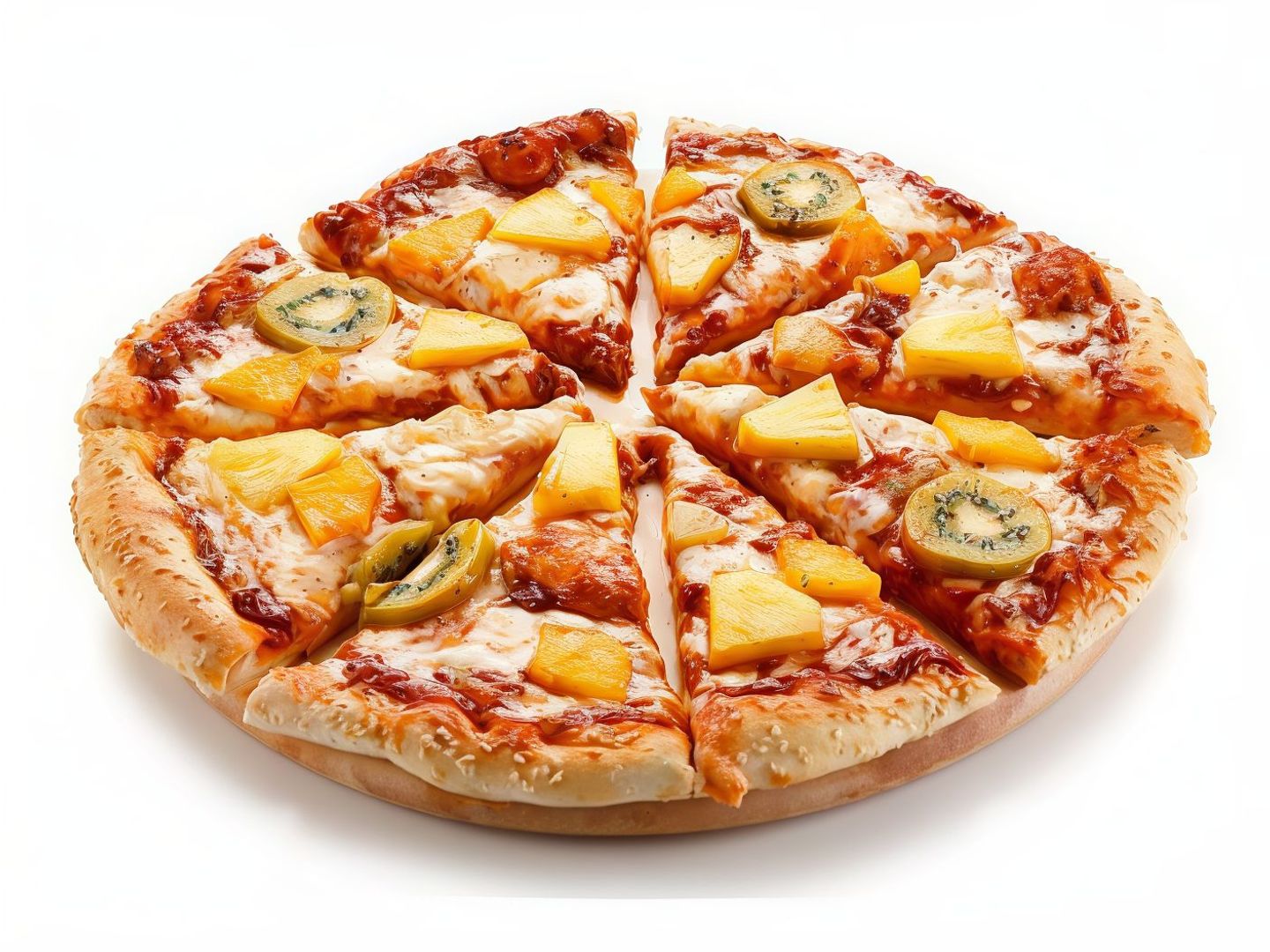 Chicken And Pineapple Pizza