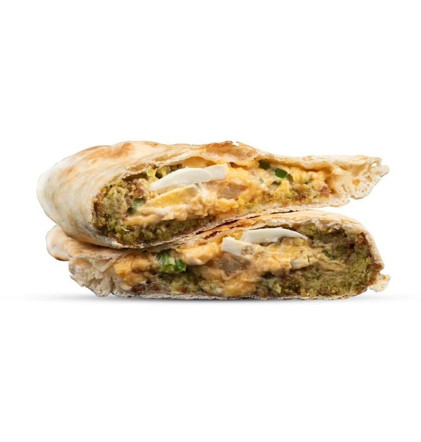 فطيرة فلافل لبنة