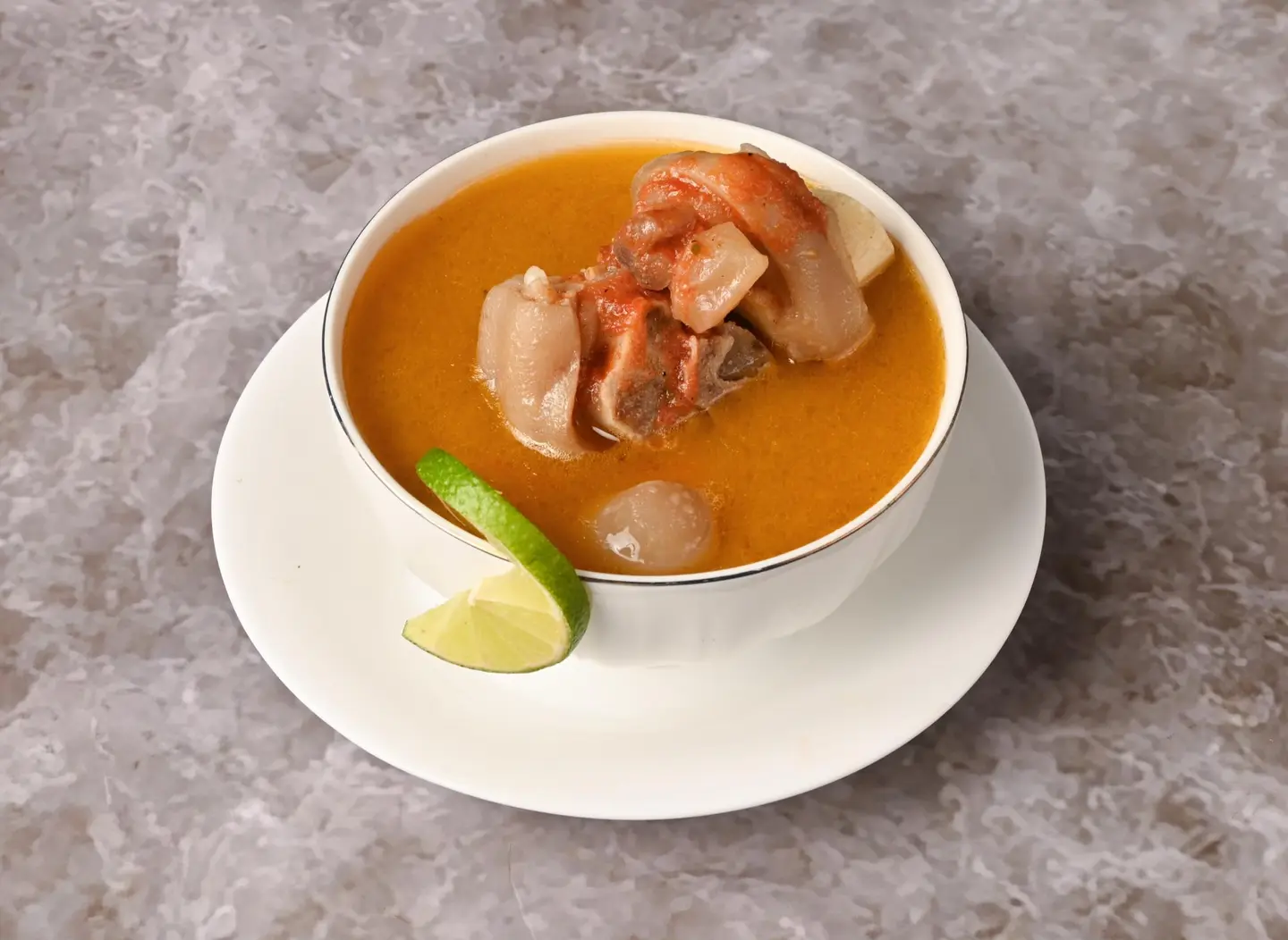 Sliced ​​Trotters Soup