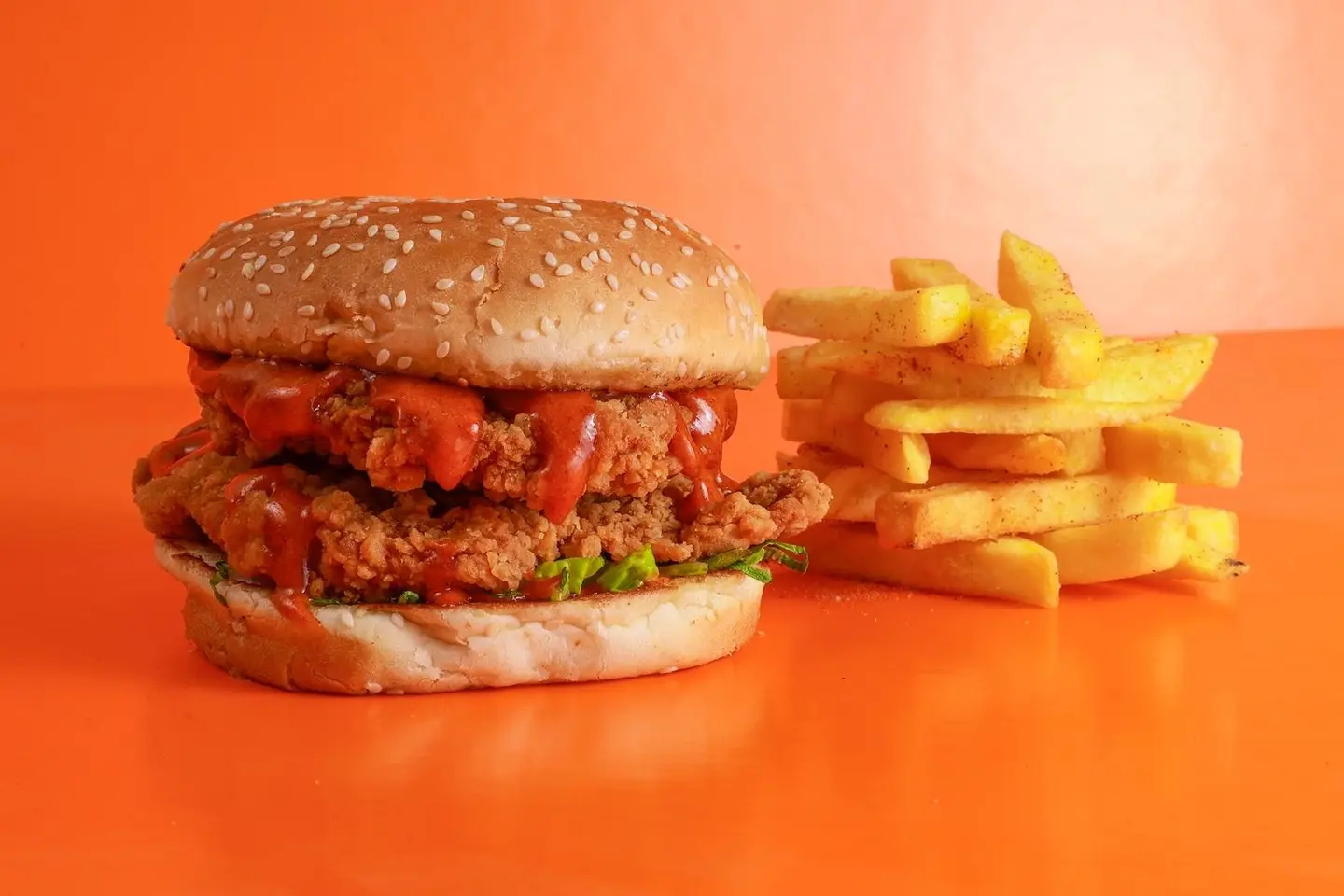 Small Dynamite Zinger Burger Meal