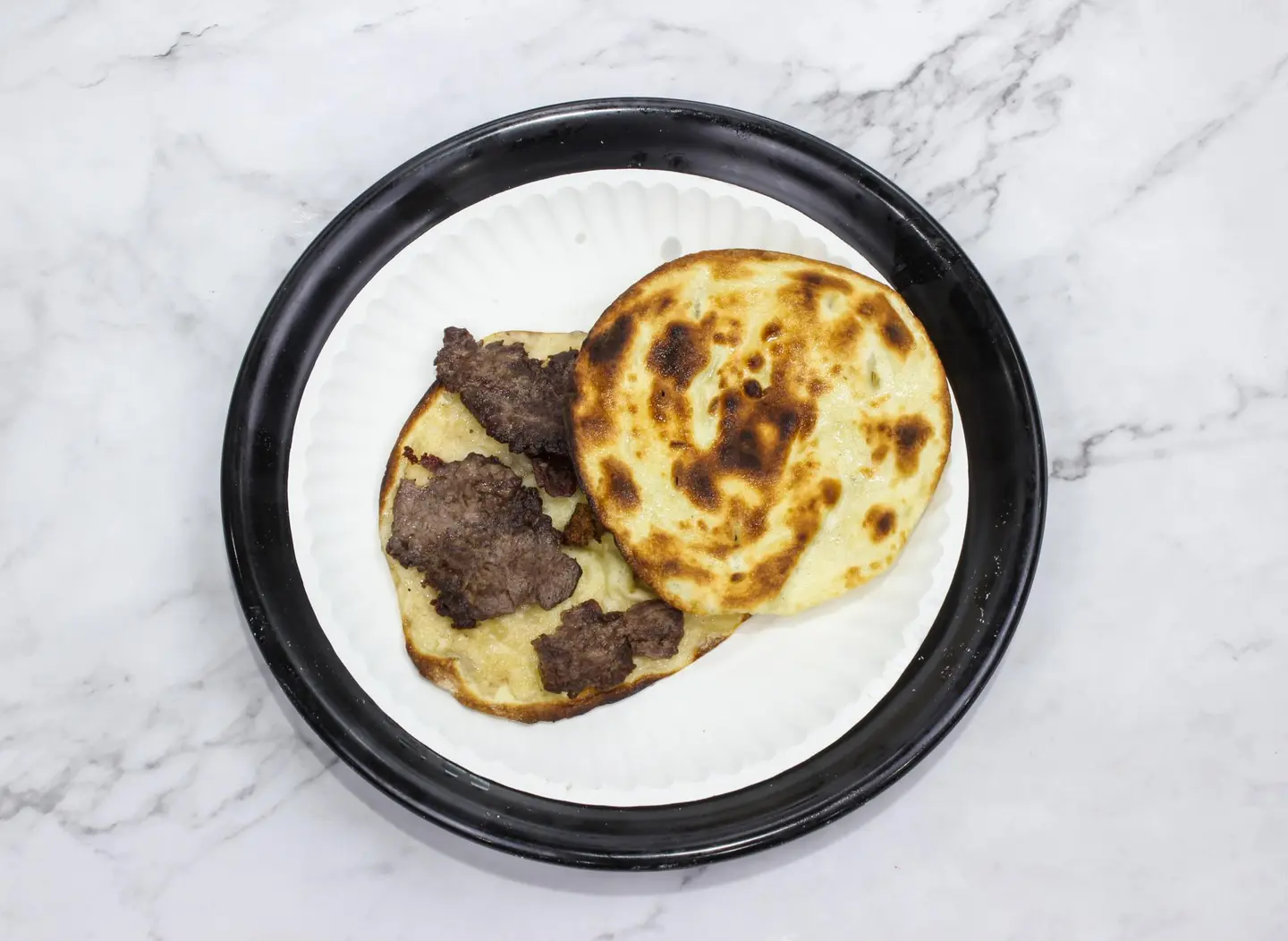 شرحات لحم بعجين - حبه