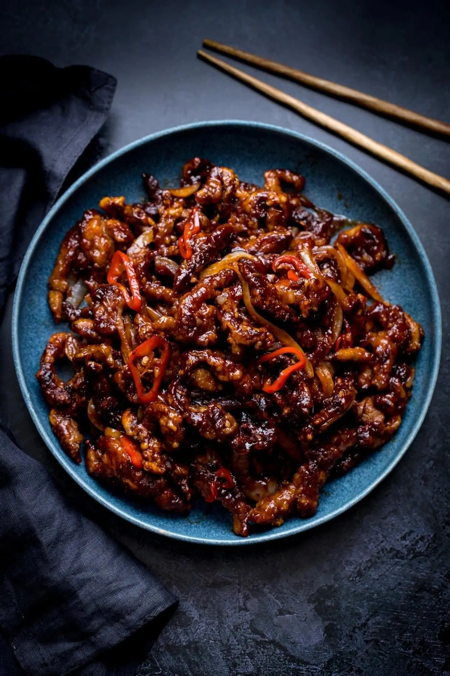 Chilli Lamb Sizzler