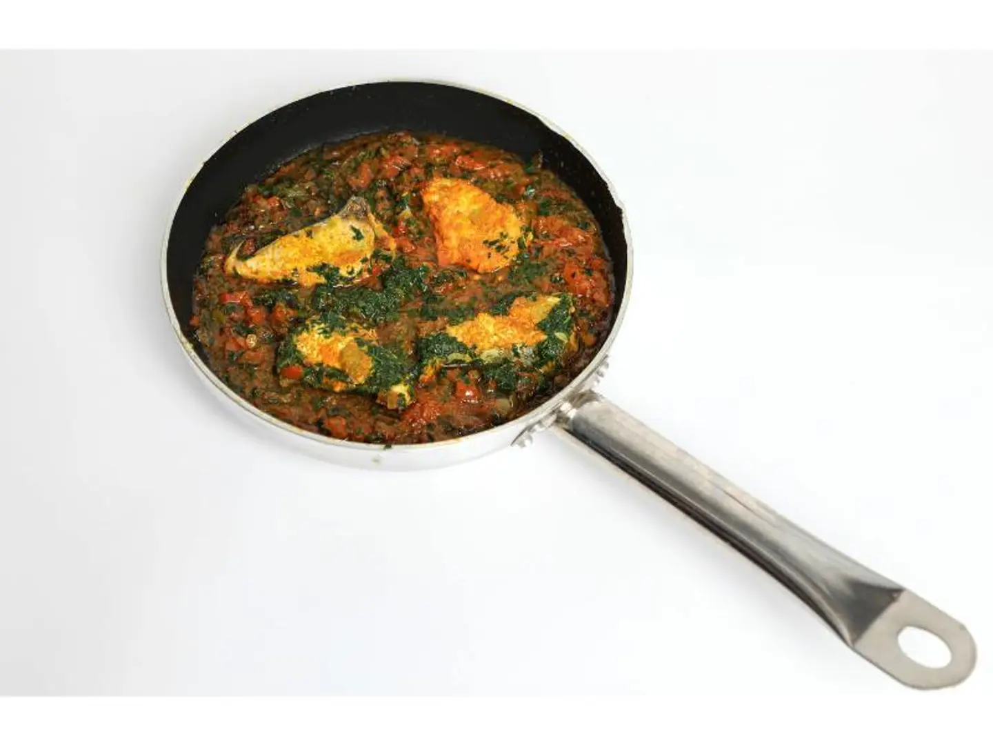 طاوة سمك ملوخية