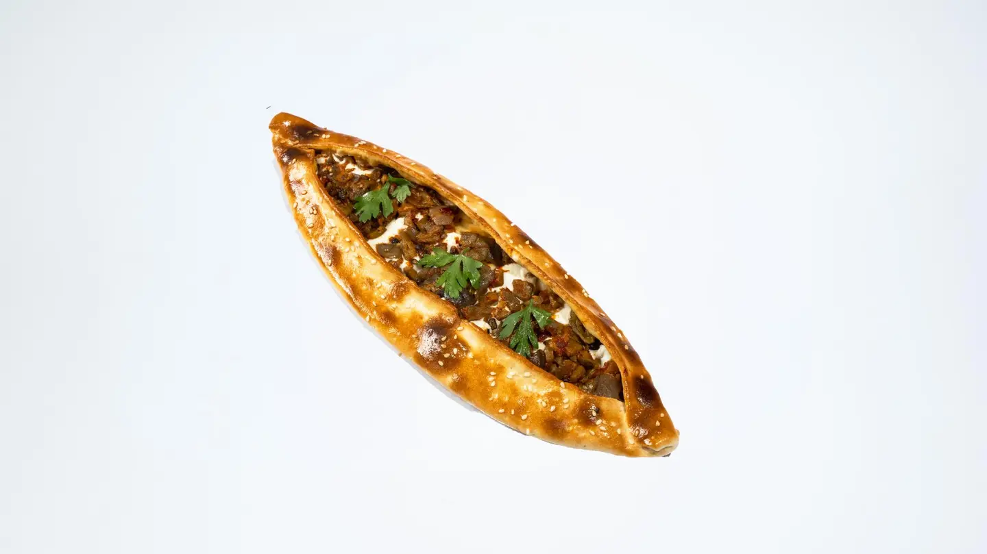 Makdous With Labneh Pie