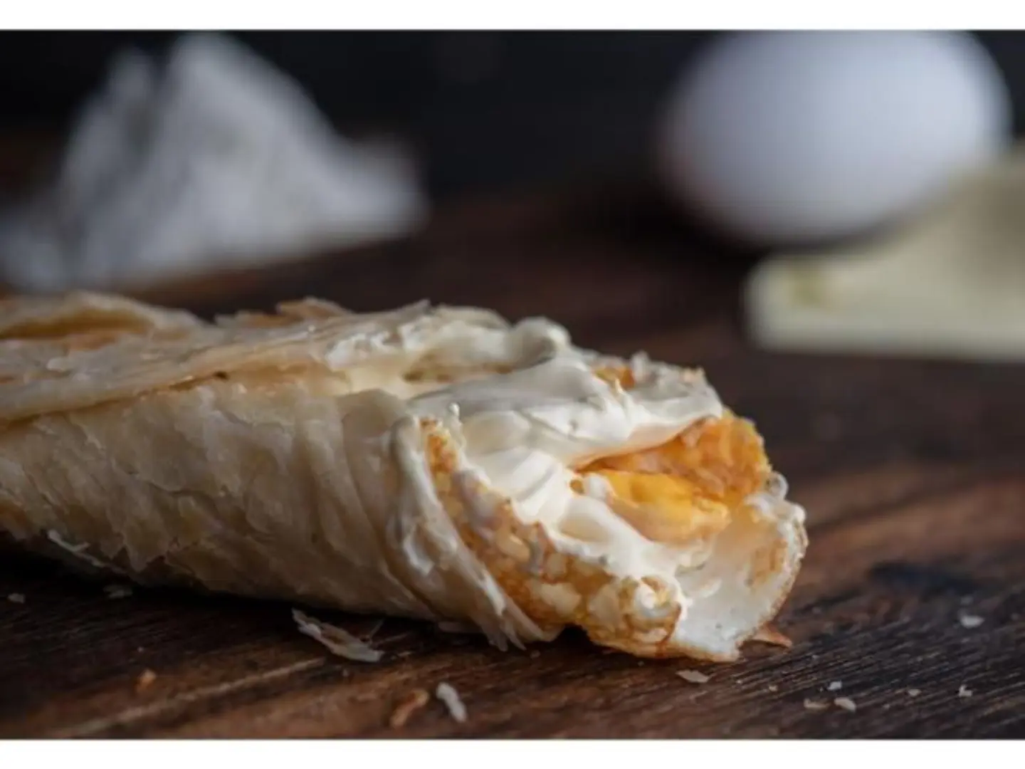 Egg With Cheese Chapati
