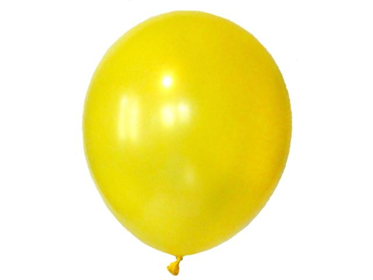 بالون هيليوم لون أصفر