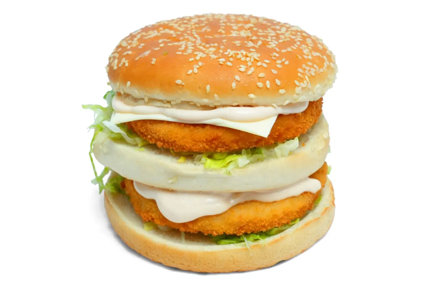 Double Chicken Burger