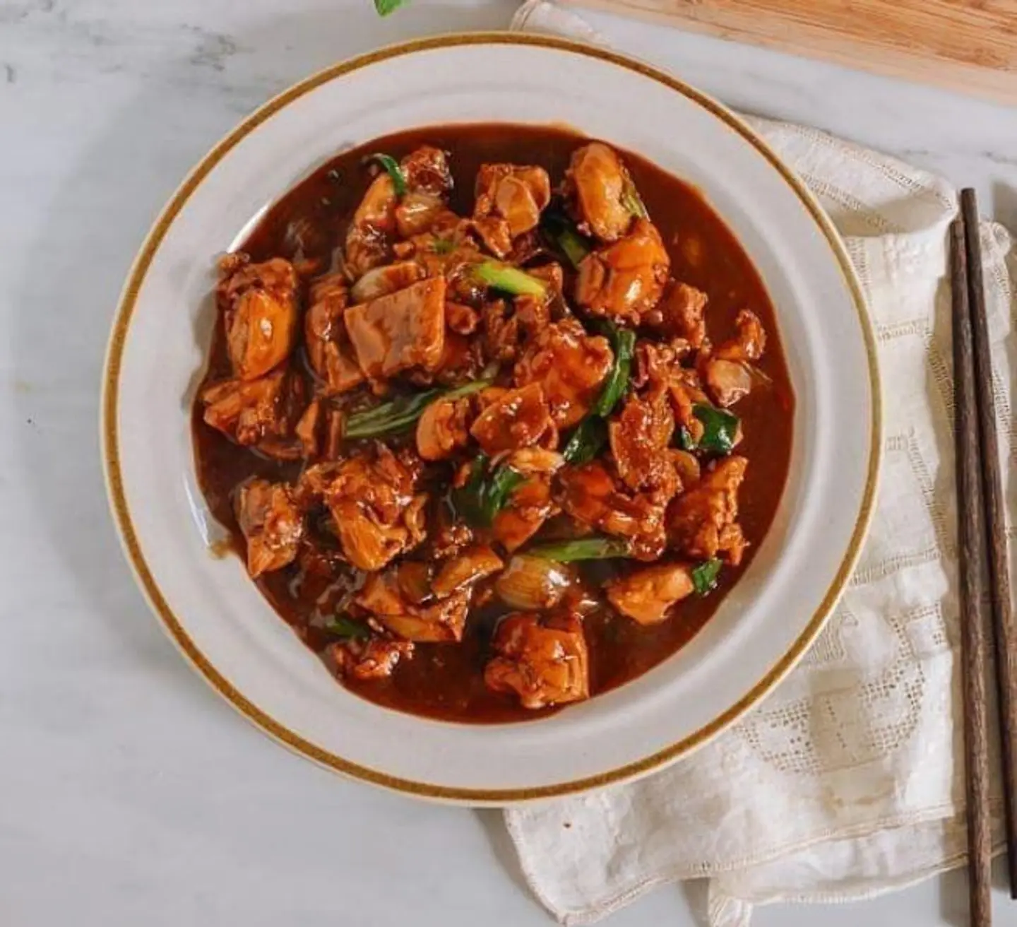 Ginger Chicken With Bone