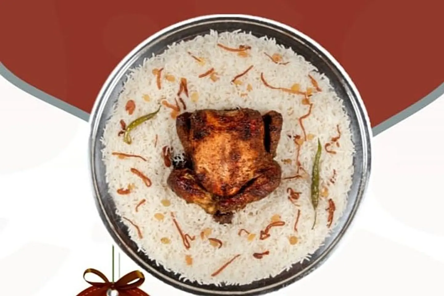 Half Chicken Shwaia With Rice