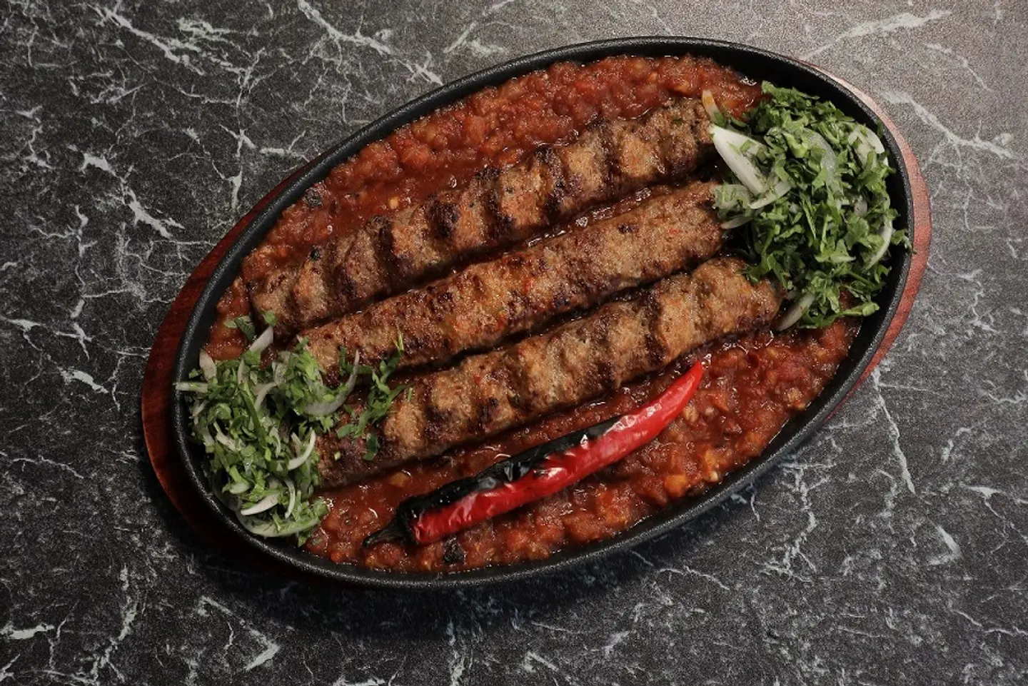 خشخاش كباب لحم