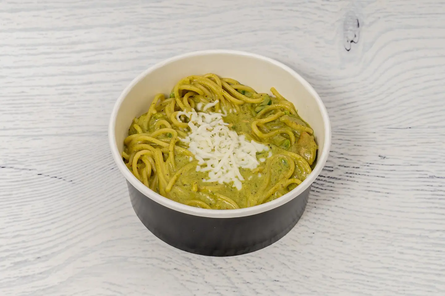 Plain Pesto Spaghetti