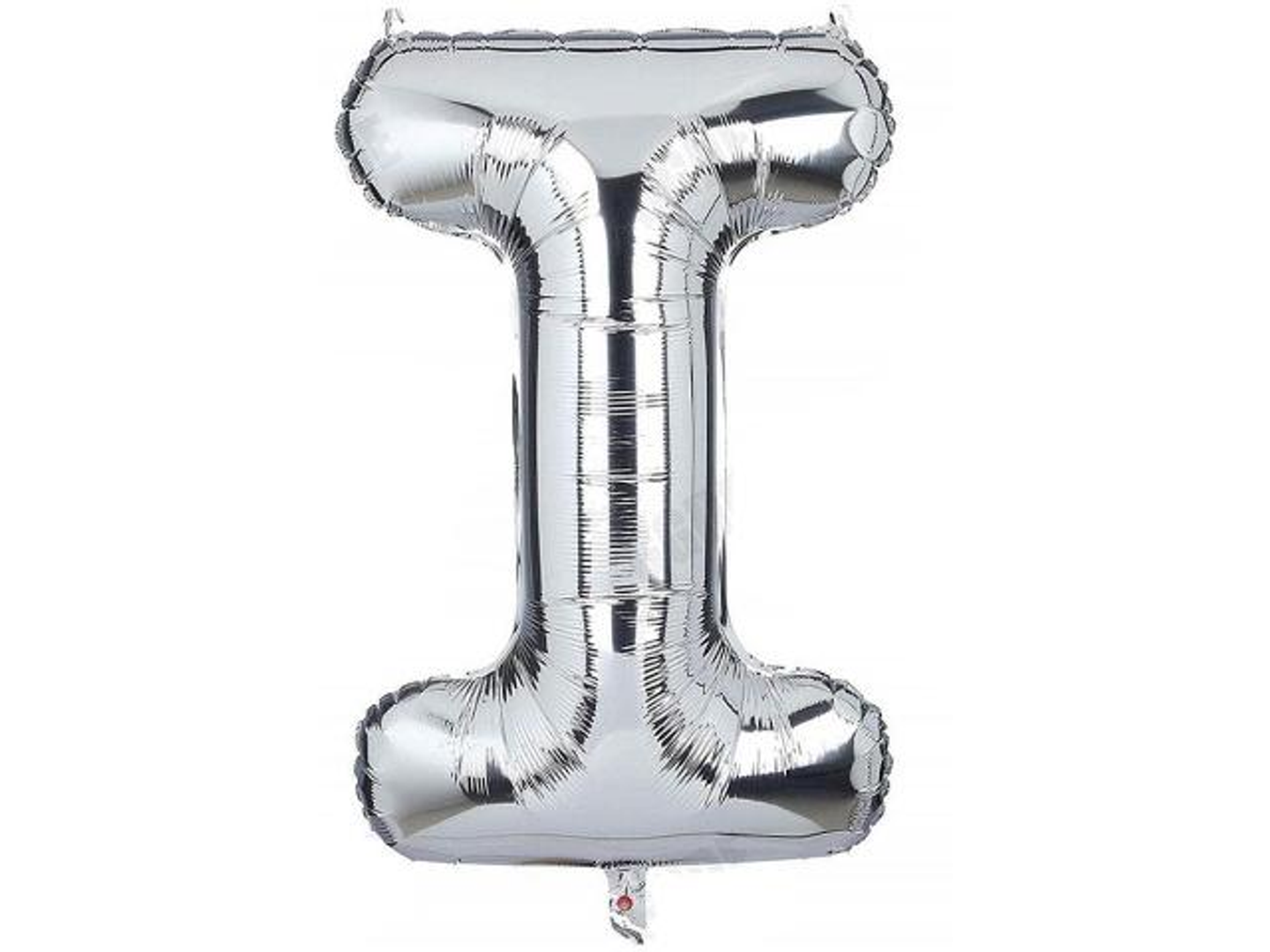 Balloon Letter I Silver