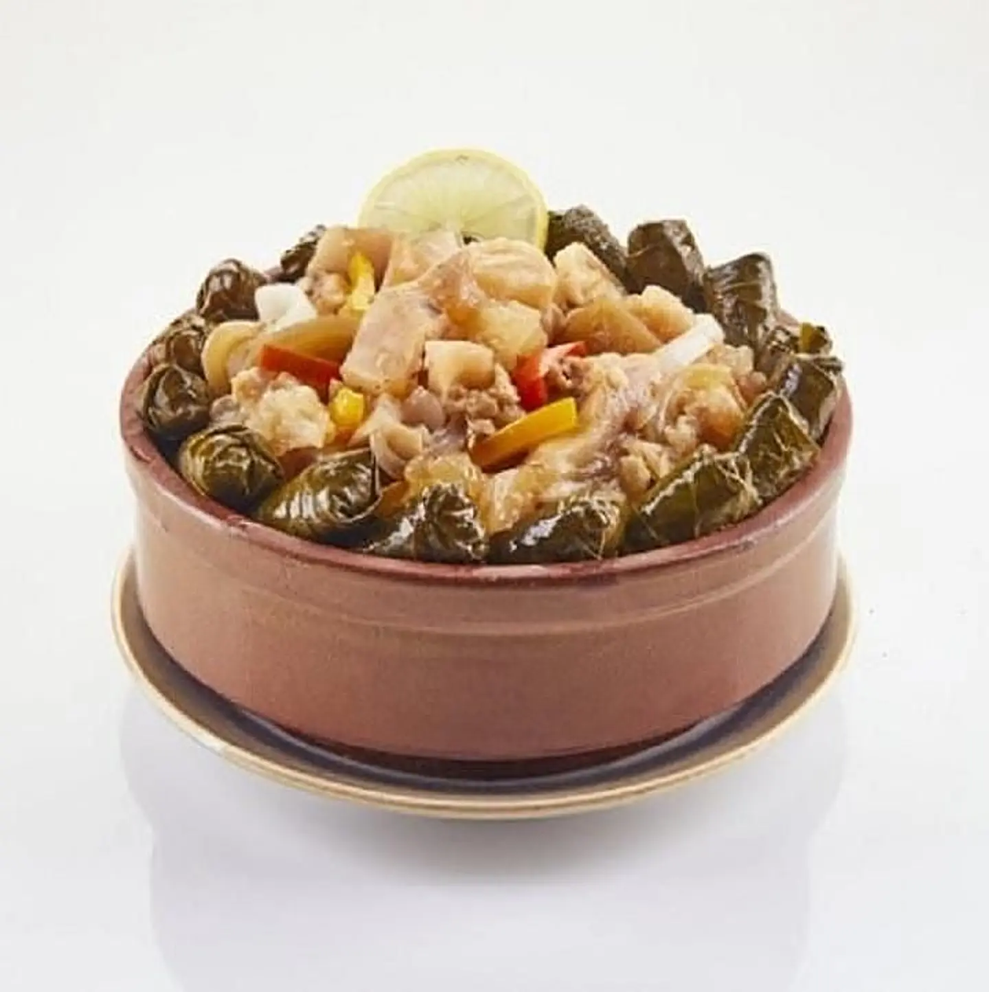 طاجن ورق عنب بالكوارع