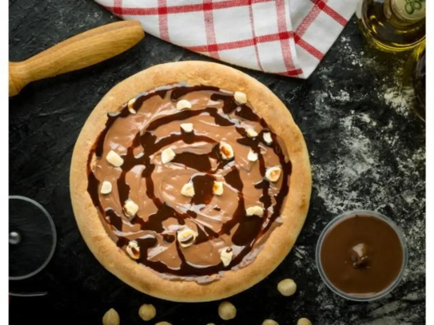 Ash Albulbul Pizza With Nutella