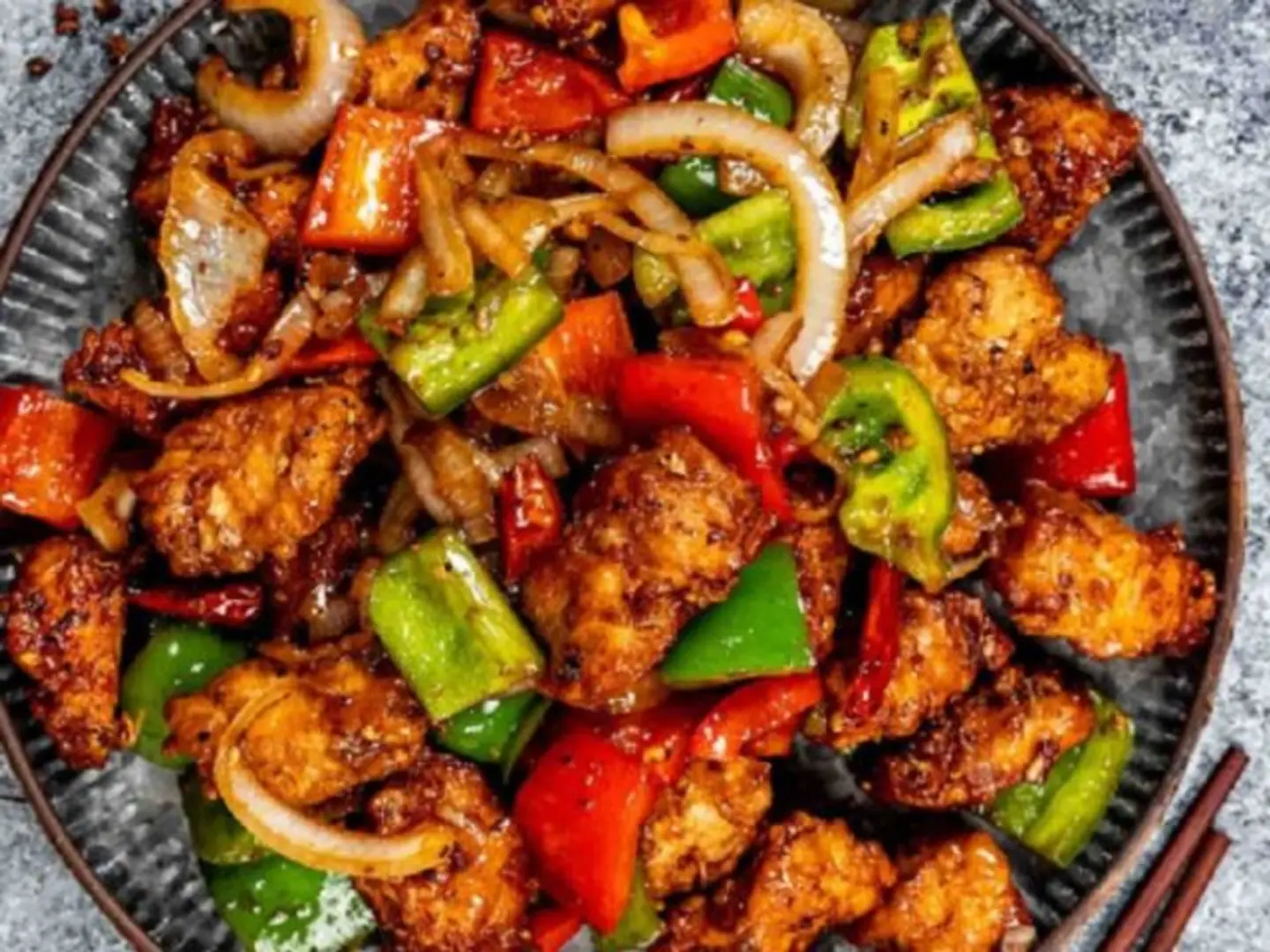 Chicken Szechuan Sizzler