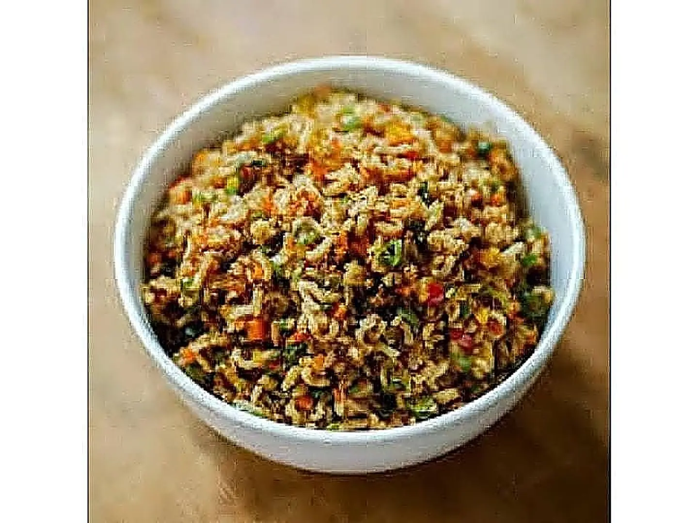 Veg Burnt Garlic Fried Rice