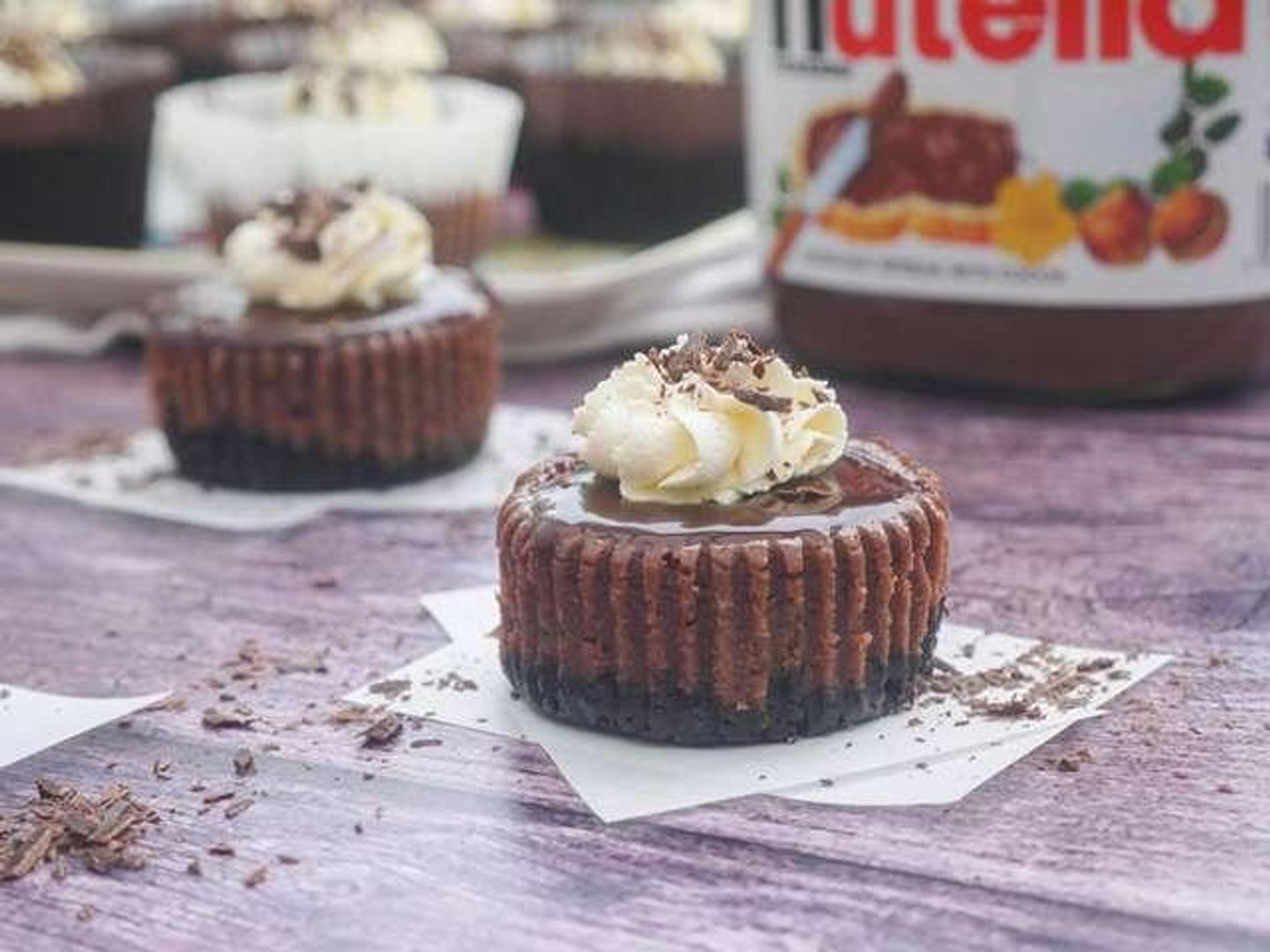 Nutella Cup Cheesecake