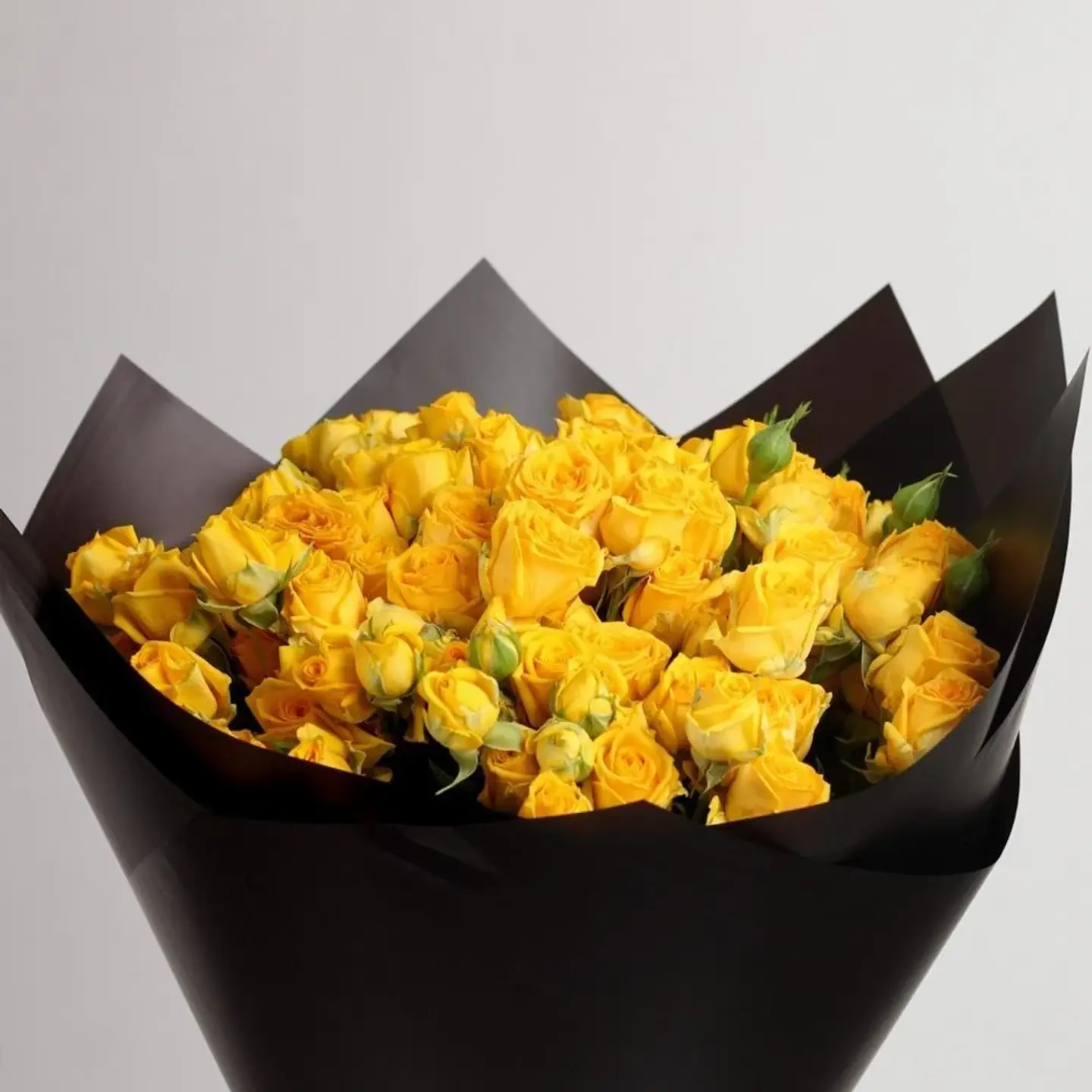 Baby Rose Yellow Bouquet