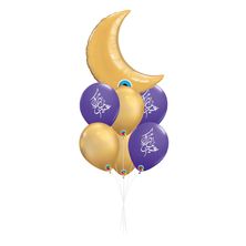 Golden Eid Crescent Bouquet