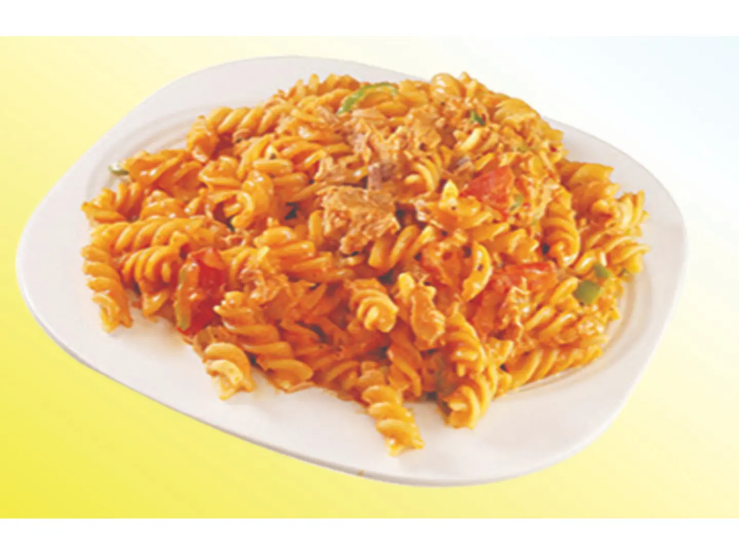 Vegetable Pasta With Red Sauce