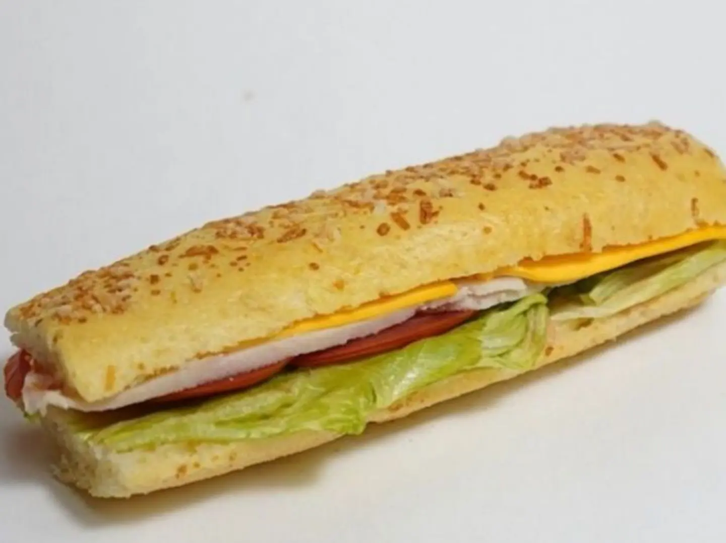 Chicken Turkey Slices Cheese Sandwich