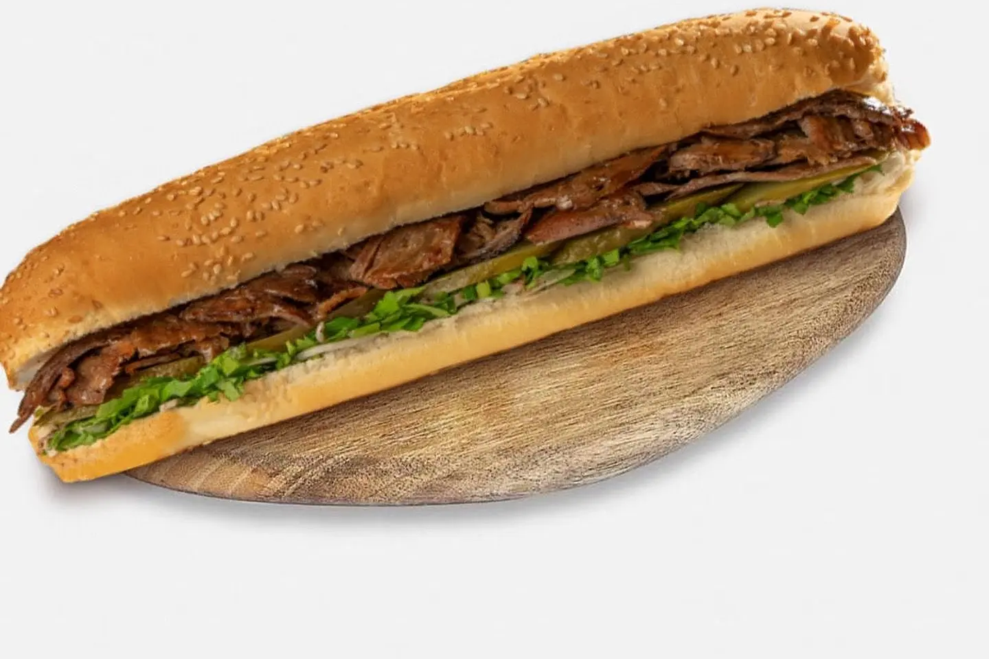 جامبو شاورما لحم