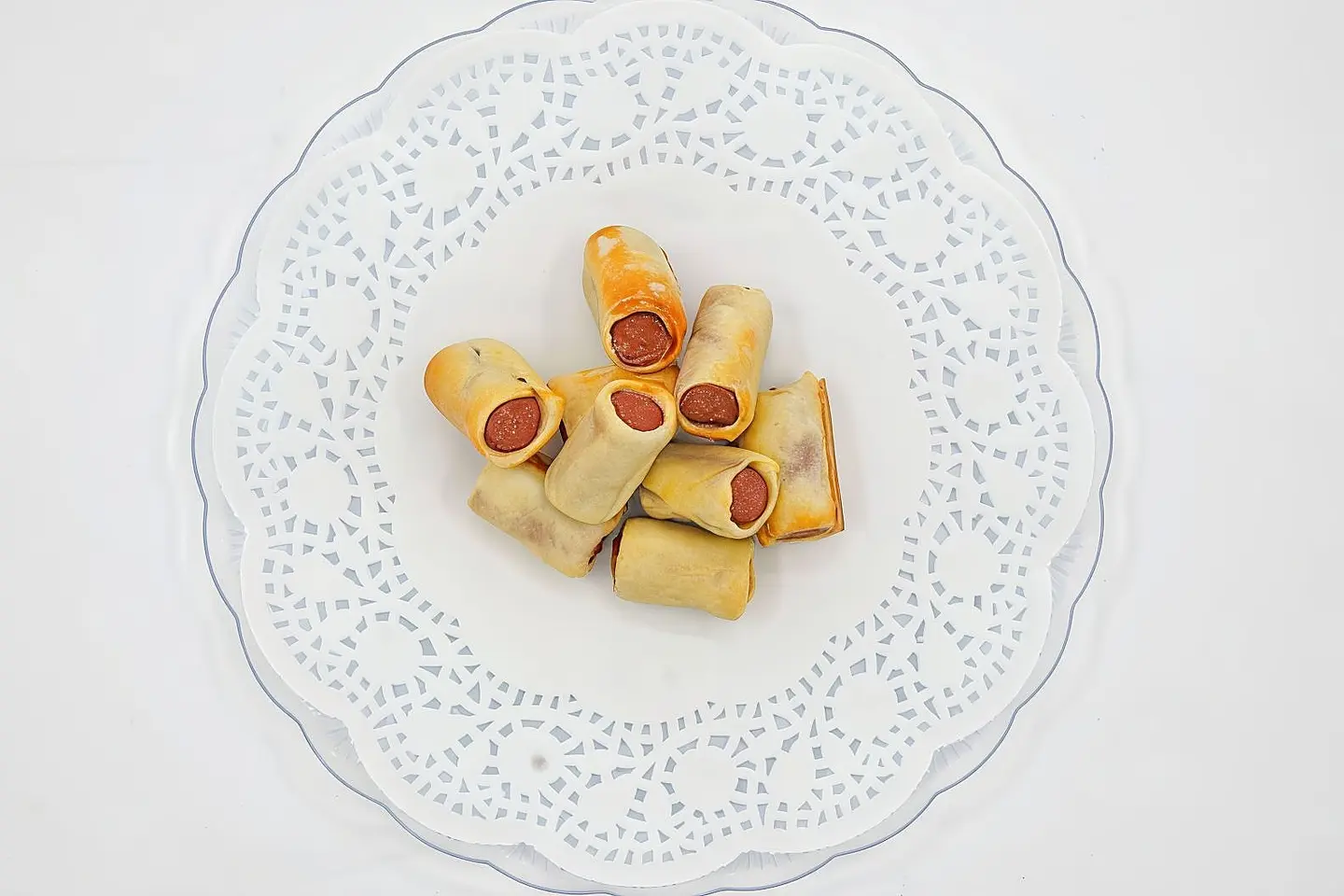 Pies With Hot Dog Roll, 50 Pieces