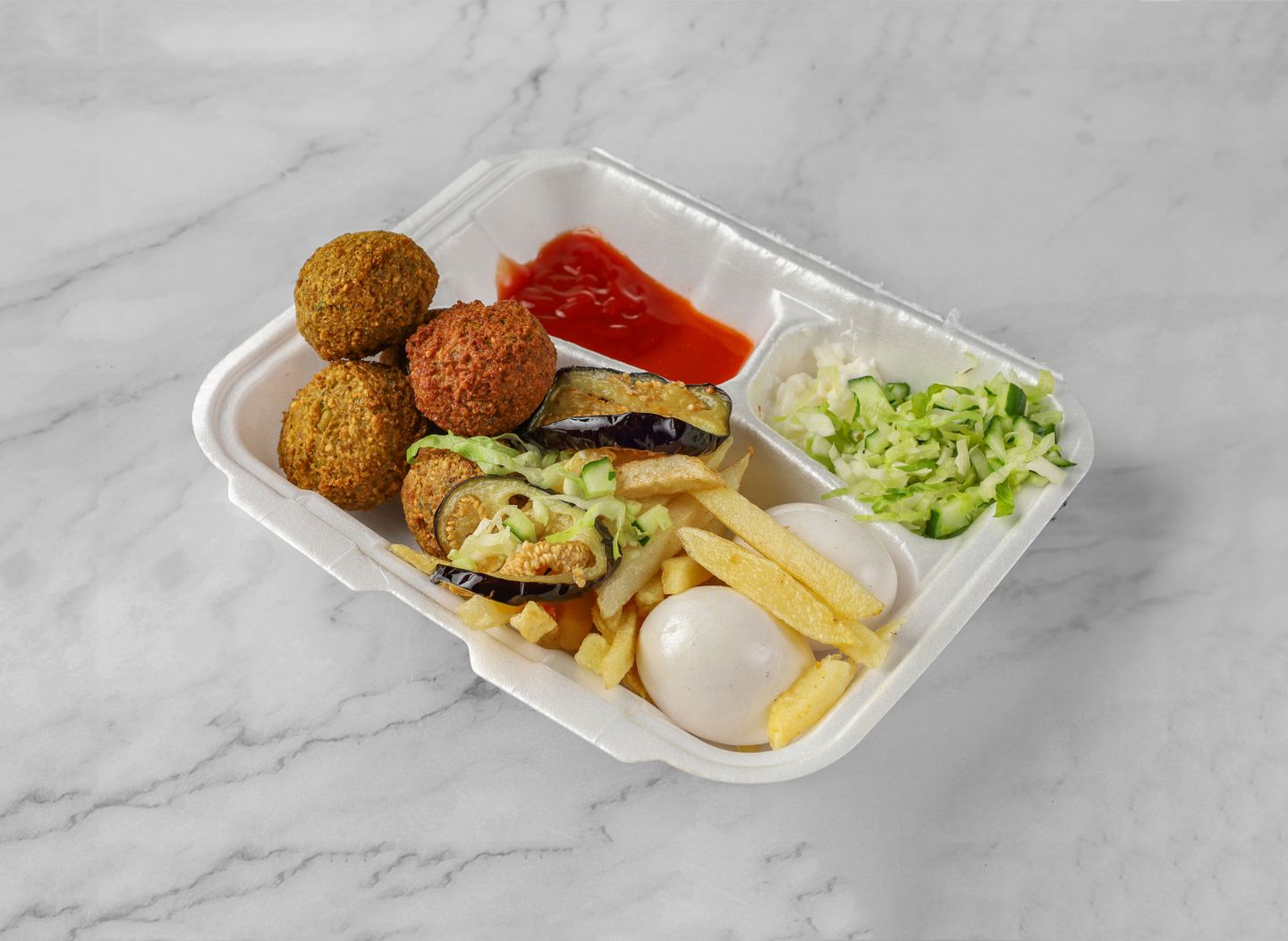 Medium Mixed Falafel Plate