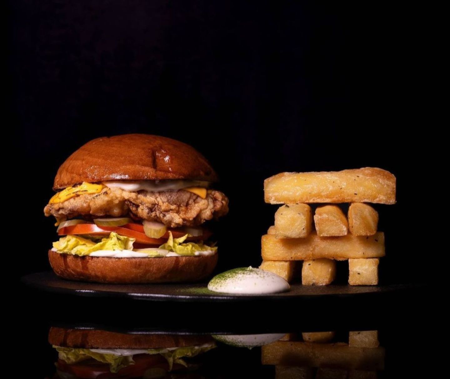 Crunchy Chicken Burger