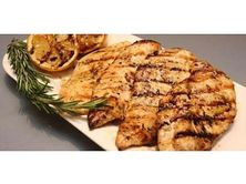 استيك دجاج فحم
