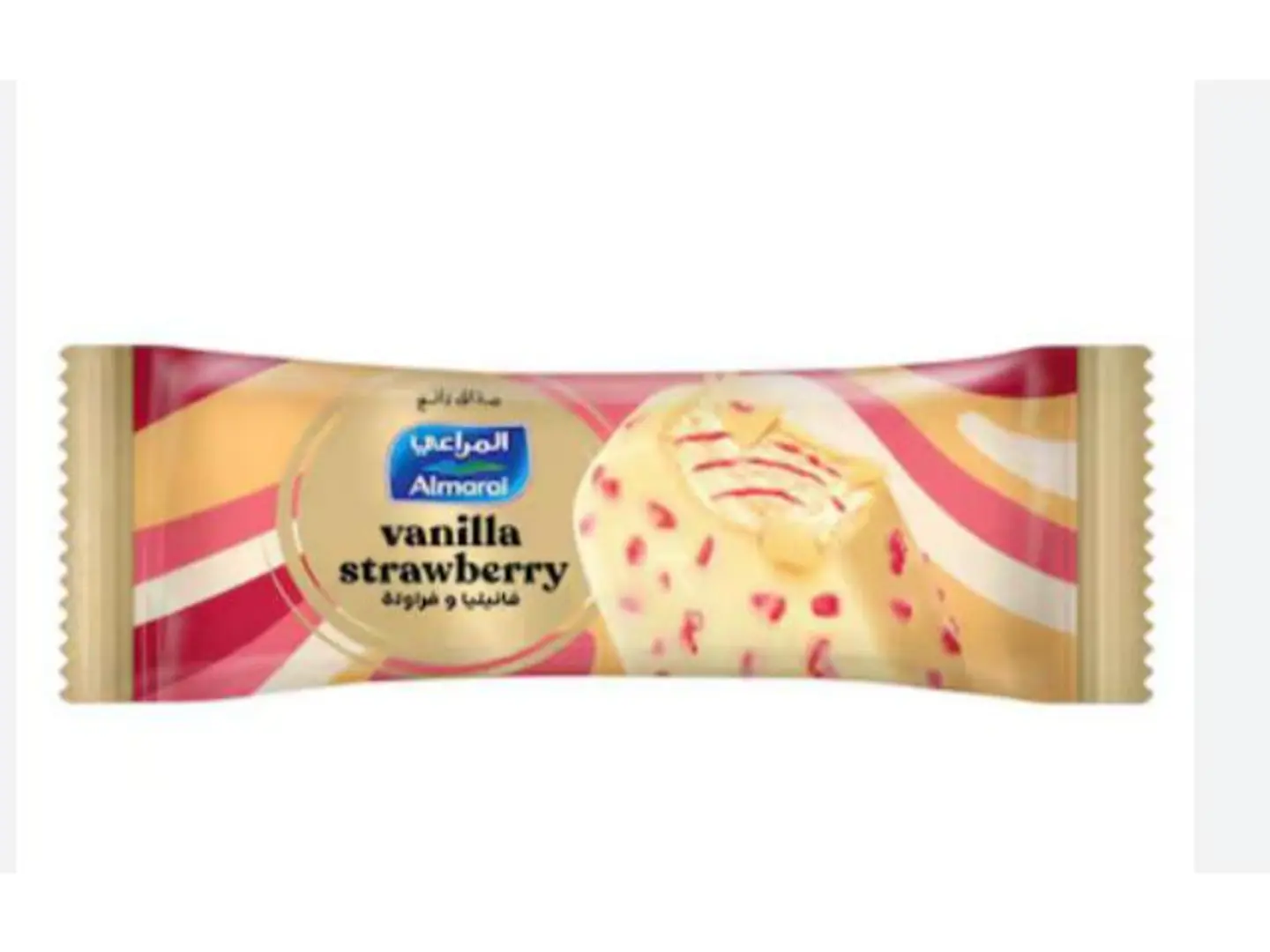 Almarai Strawberry Vanilla Ice Cream Stick