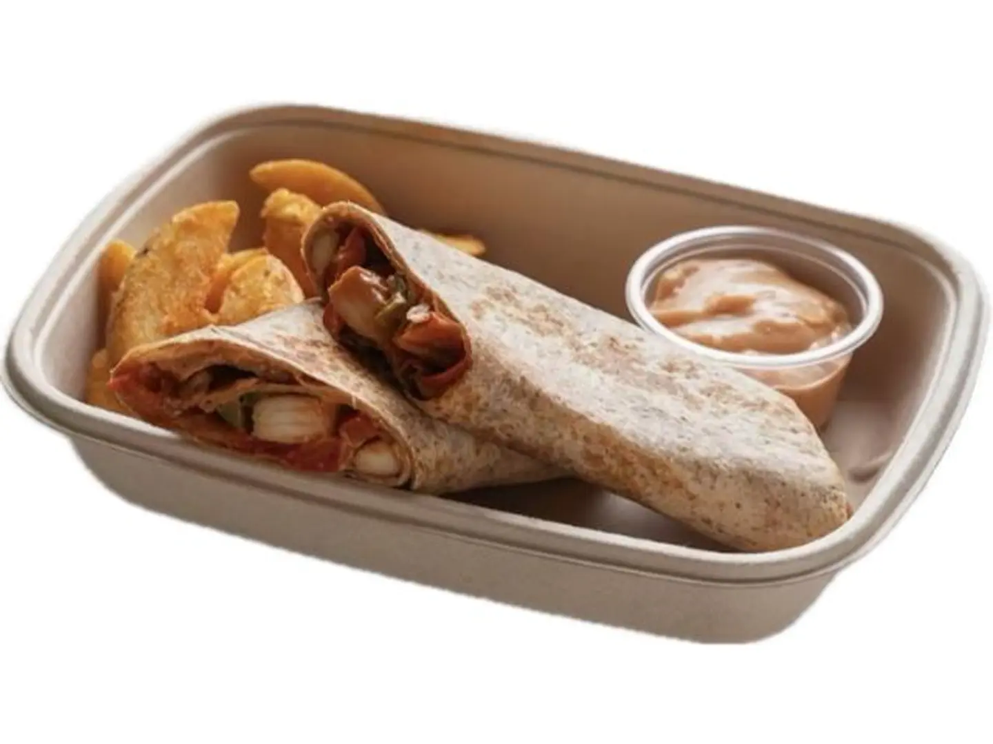 Chicken Tortilla With 100g Fries