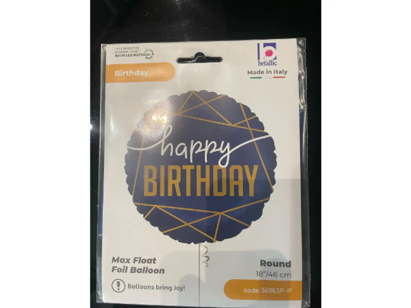 بالون عيد ميلاد ٩