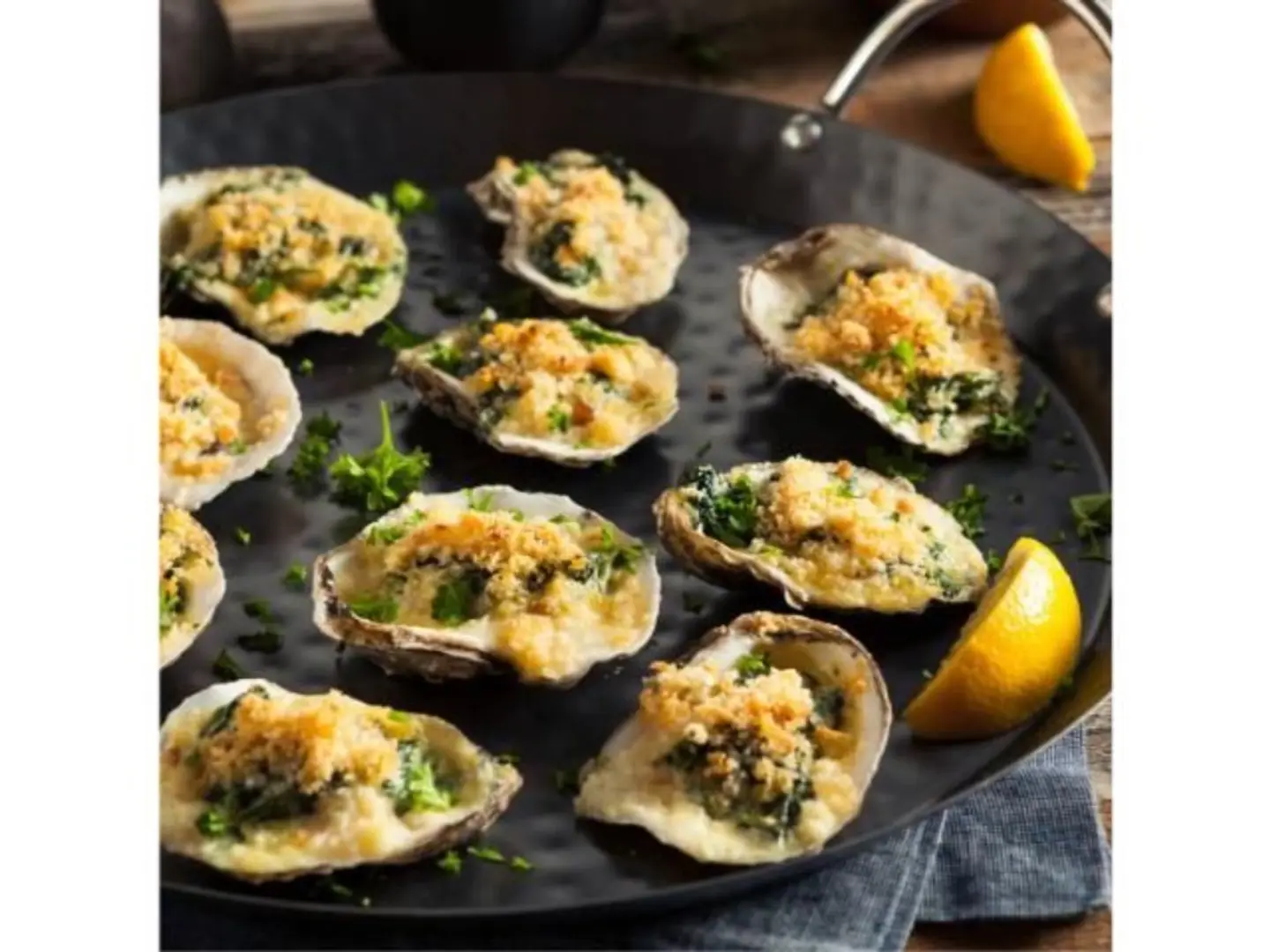Mussels Rockefeller
