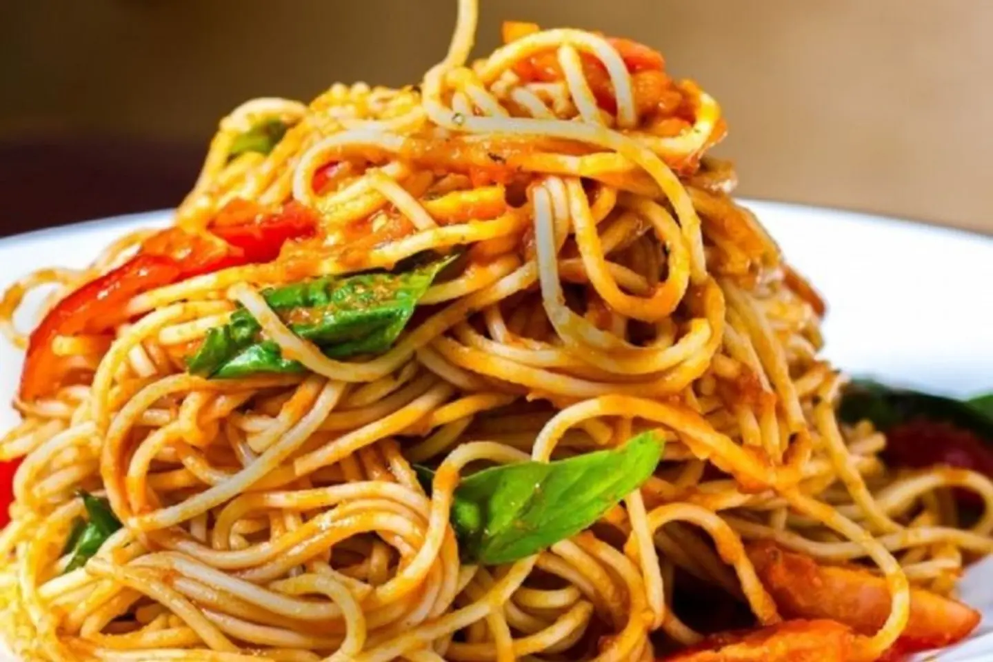 إسباجيتي خضار