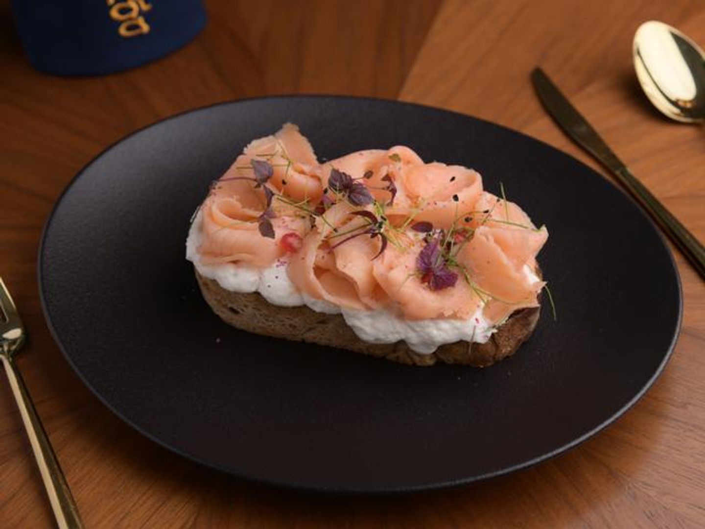 Smoked Salmon Toast