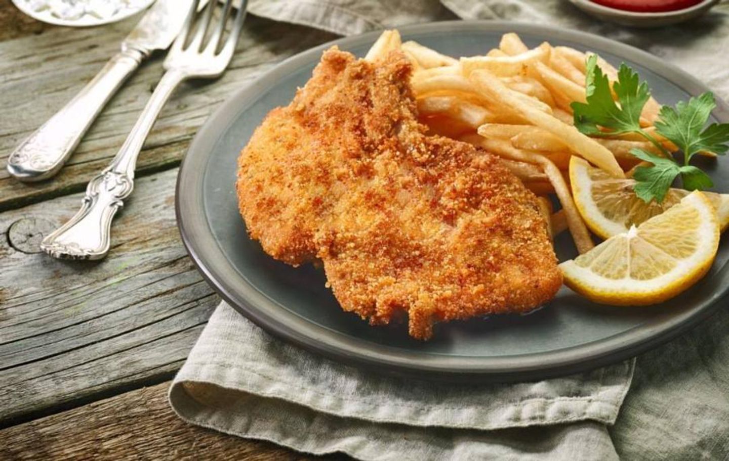 Chicken Strips With Potatoes