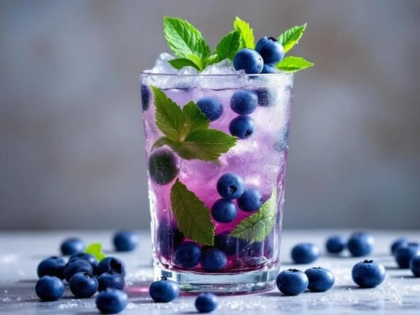 Blueberry Mojito