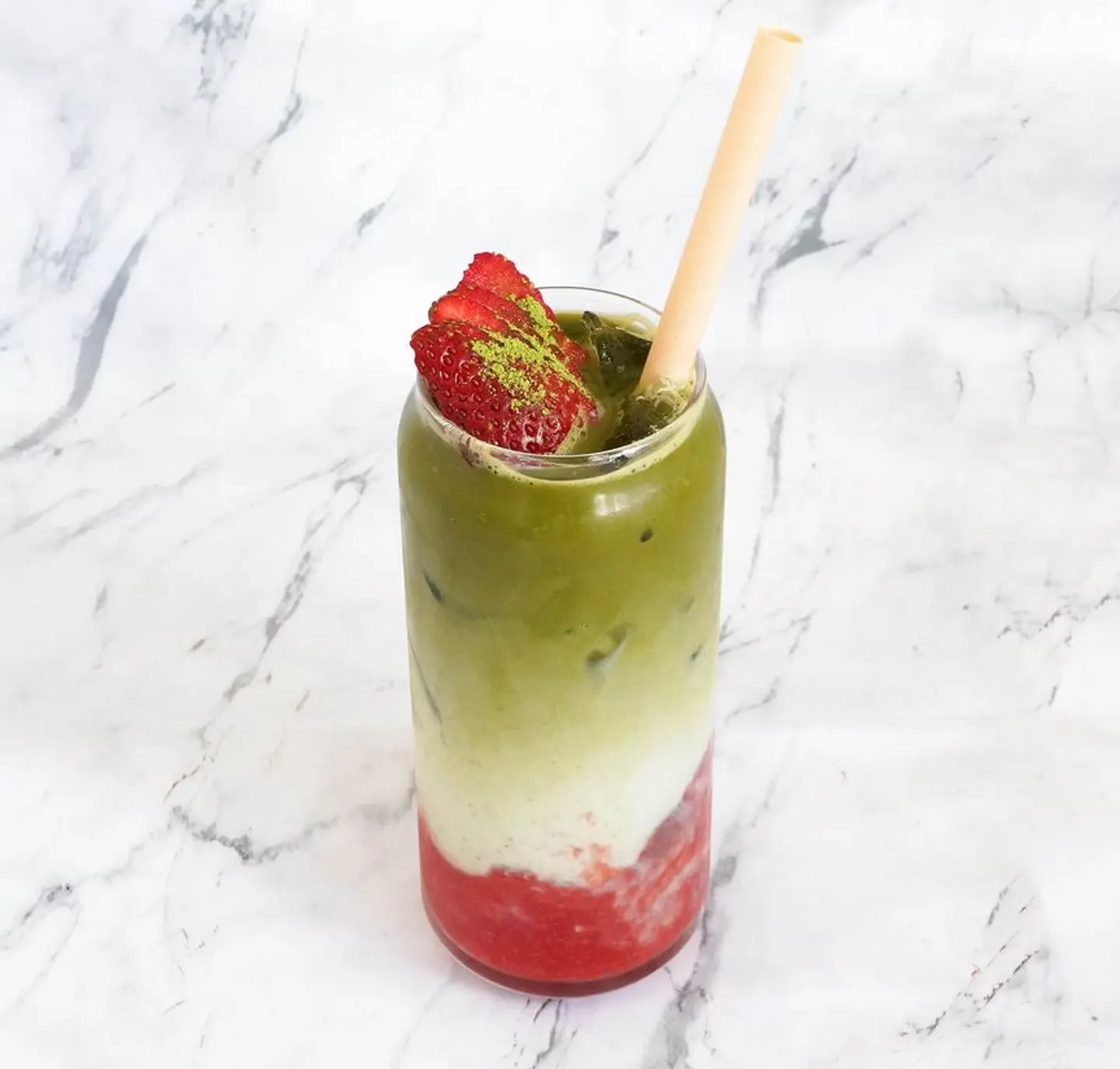 Strawberry Matcha