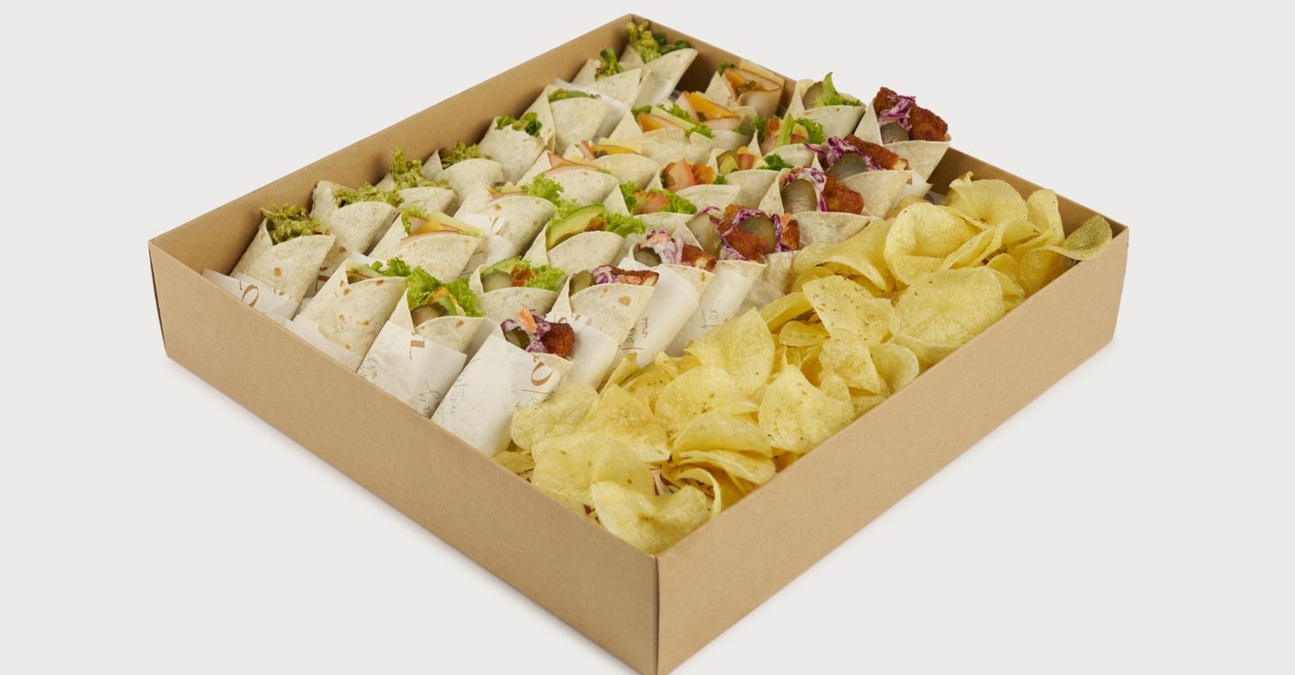 Wrap Sandwich Box 32 Pcs