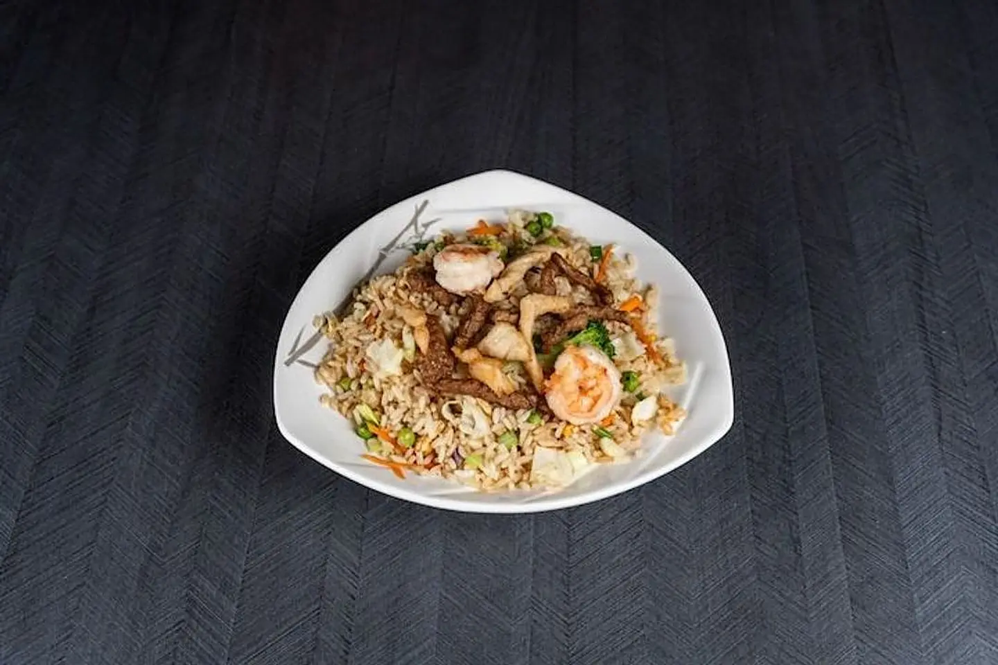 أرز مقلي مختلط