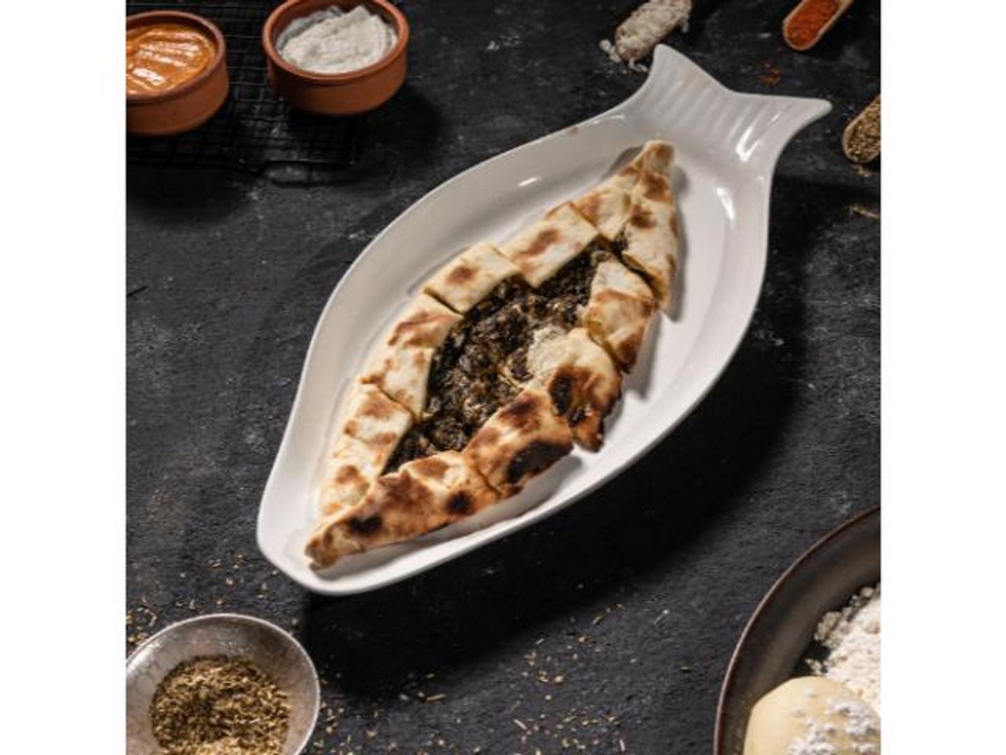 Spinach With Labneh
