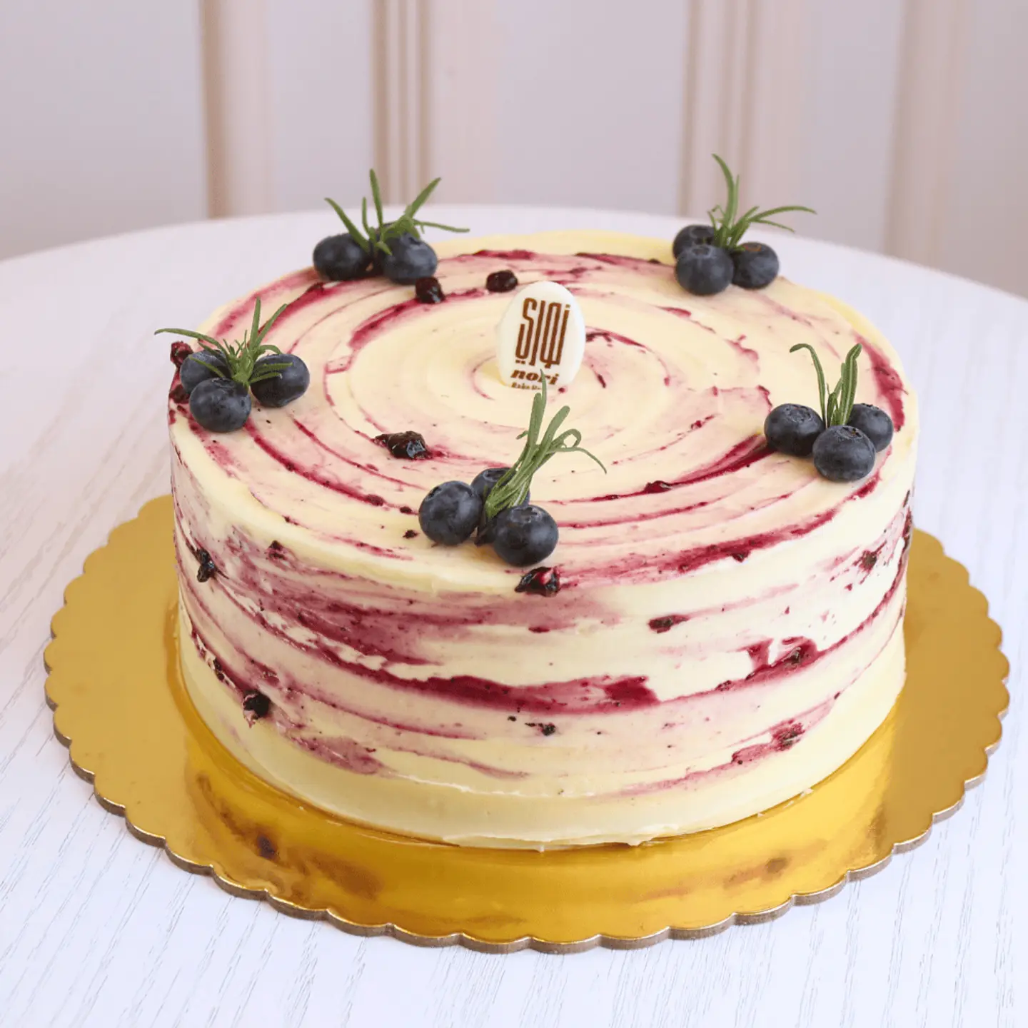 Blueberry Cake (Serves 8 To 10 People)