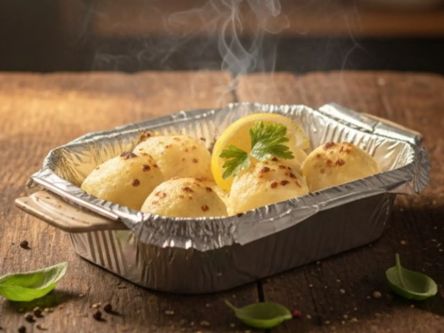 Oven Baked Potato Balls