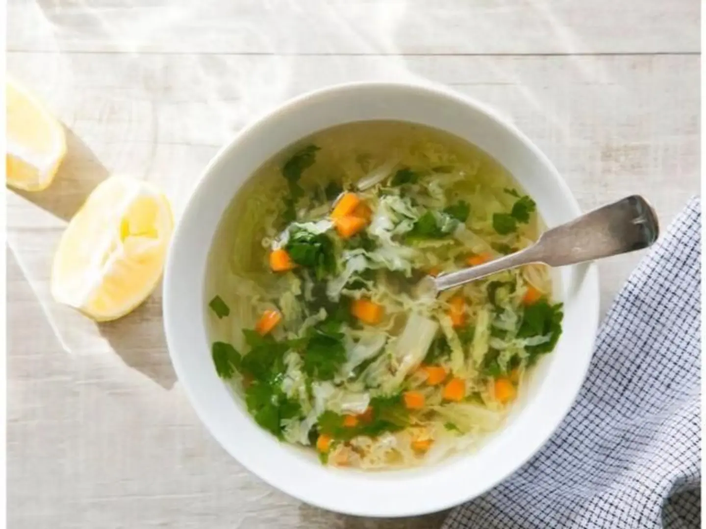 Lemon Coriander Soup