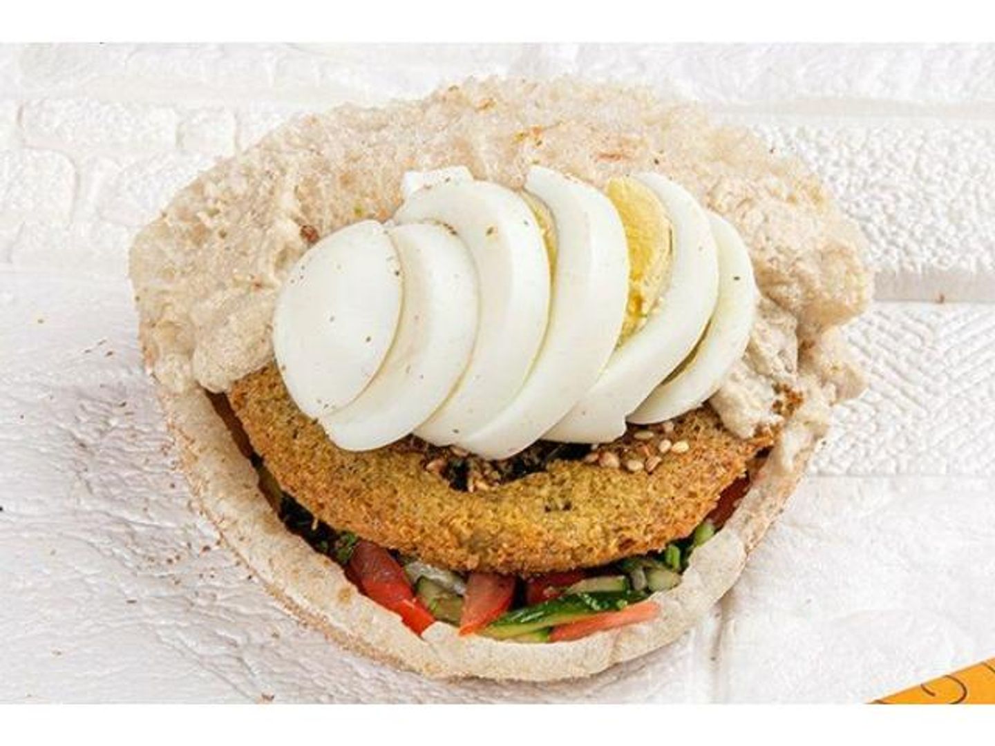 Falafel And Eggs