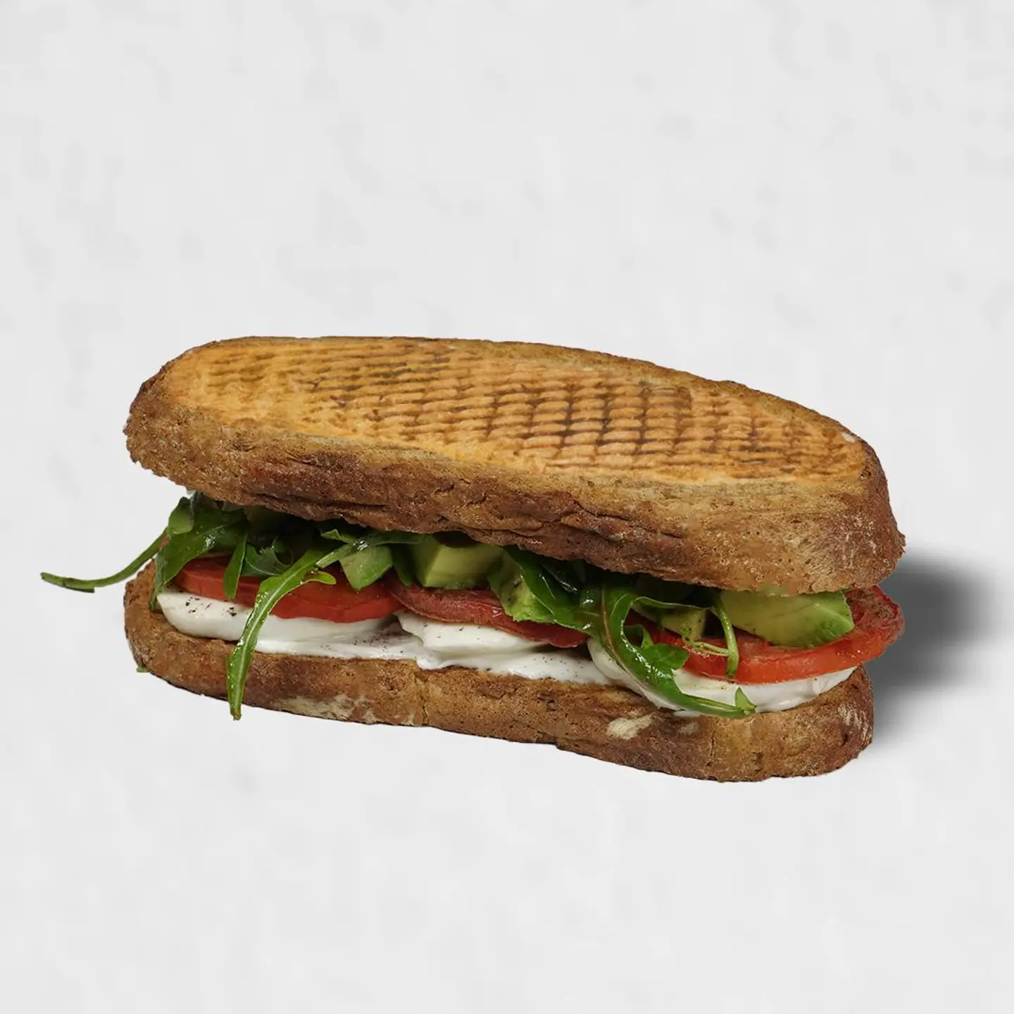 كابريزي ذائب على خبز مخمر