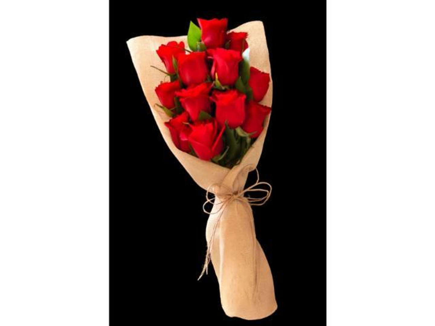 بوكيه ورد أحمر